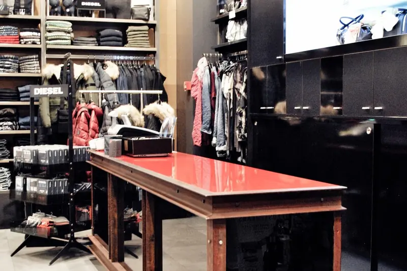 Espace d’accueil de la boutique des galeries du Cora